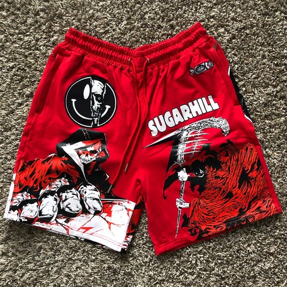 SUGARHILL SLAUGHTER HOUSE SHORTS Halloween - Picture 1 of 14